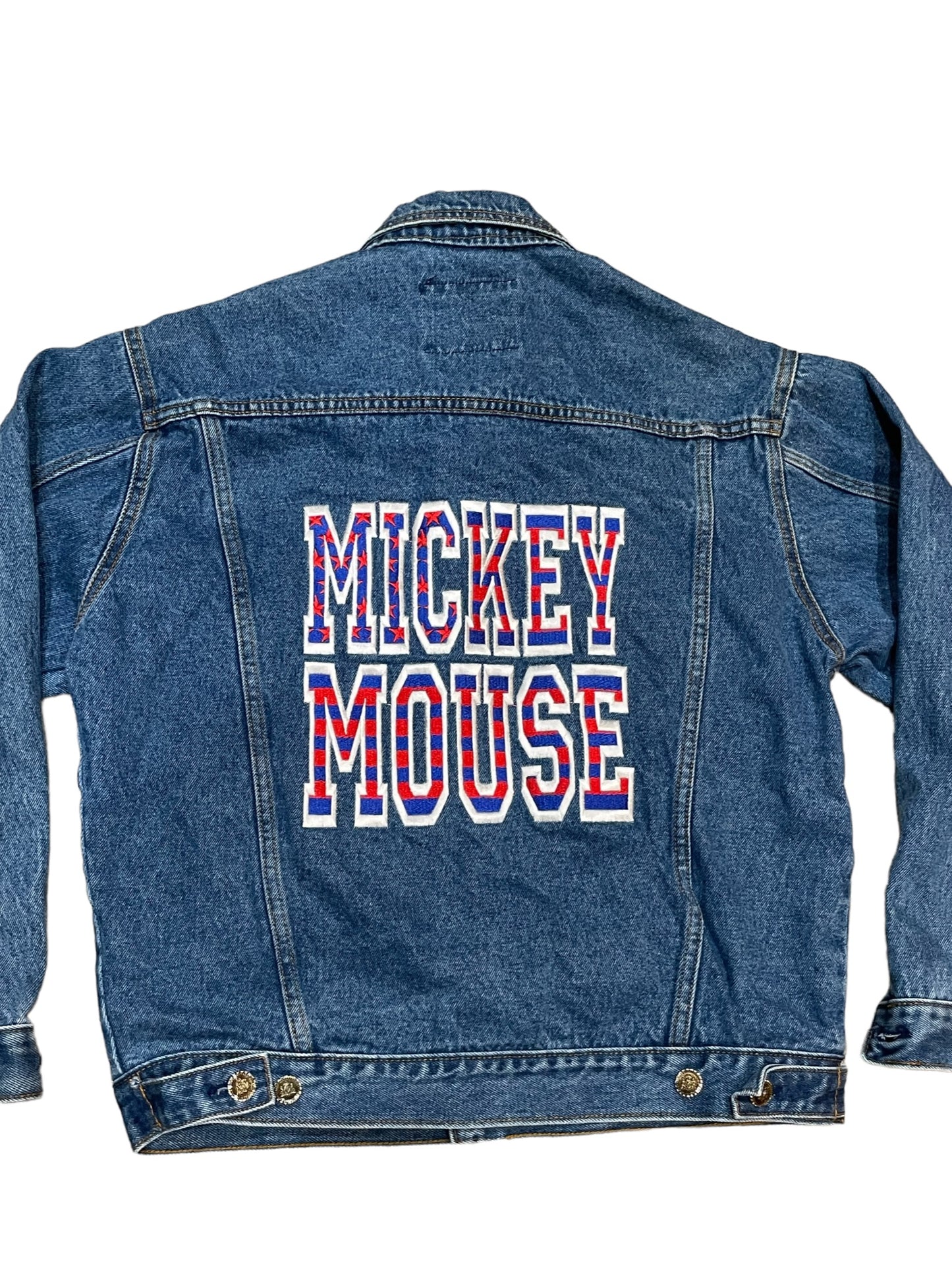 1990s Hard Rock Cafe Mickey Mouse Denim Jacket