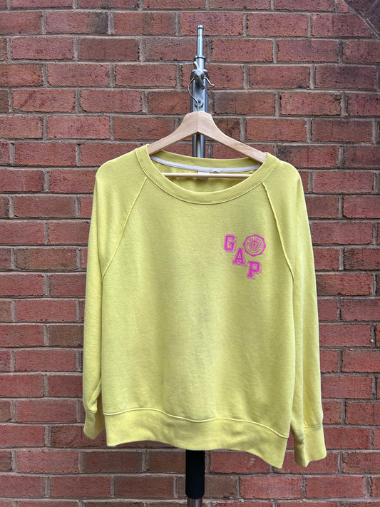 Yellow/Pink Gap Sweater