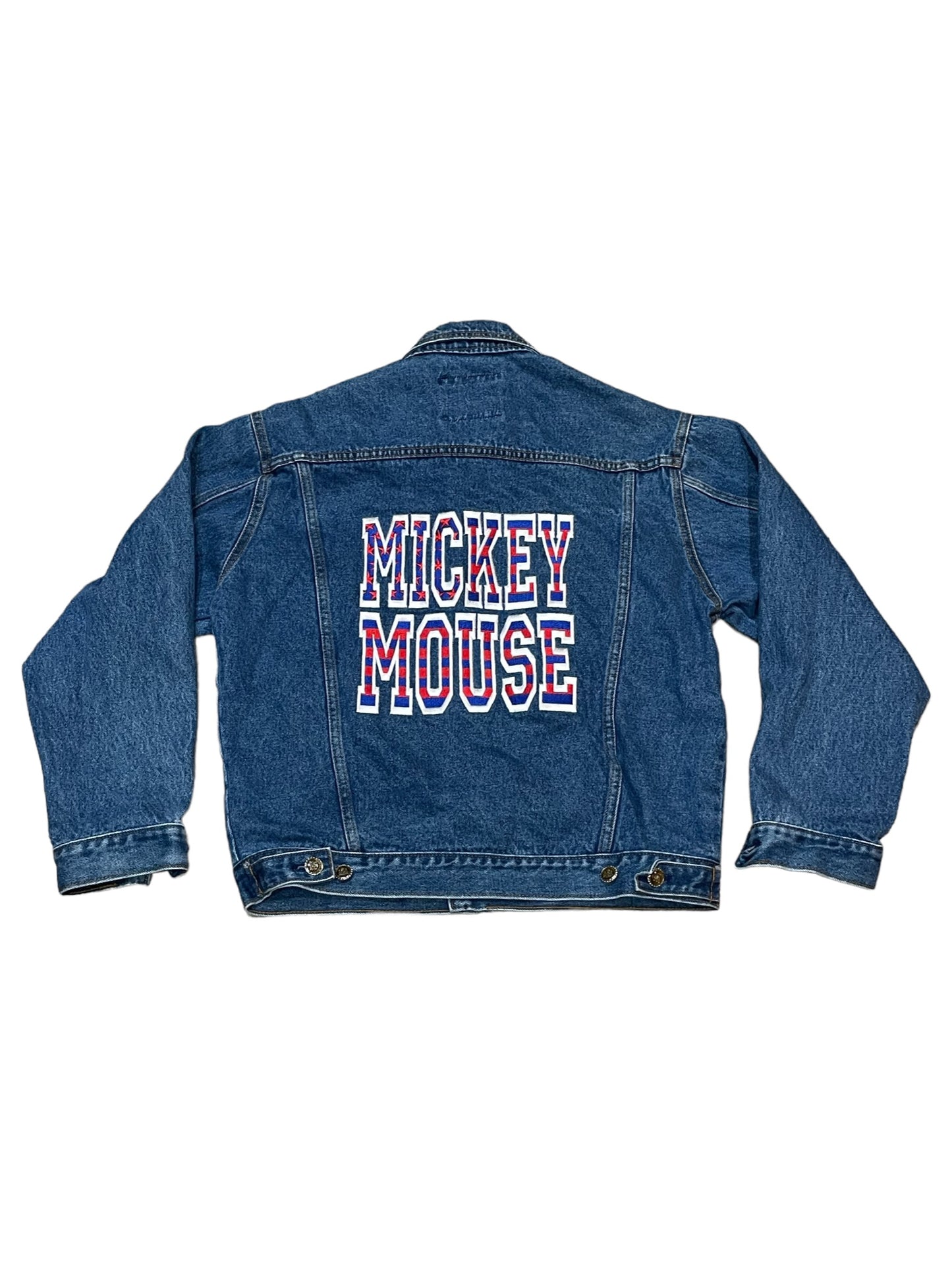 1990s Hard Rock Cafe Mickey Mouse Denim Jacket