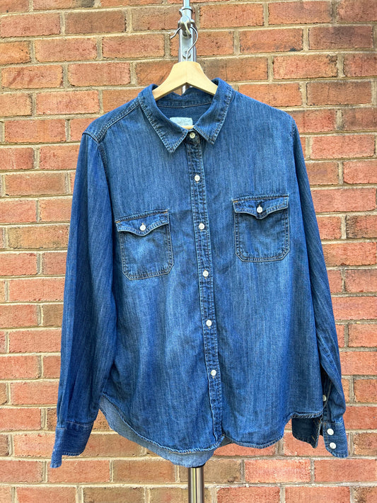 Denim Button Up