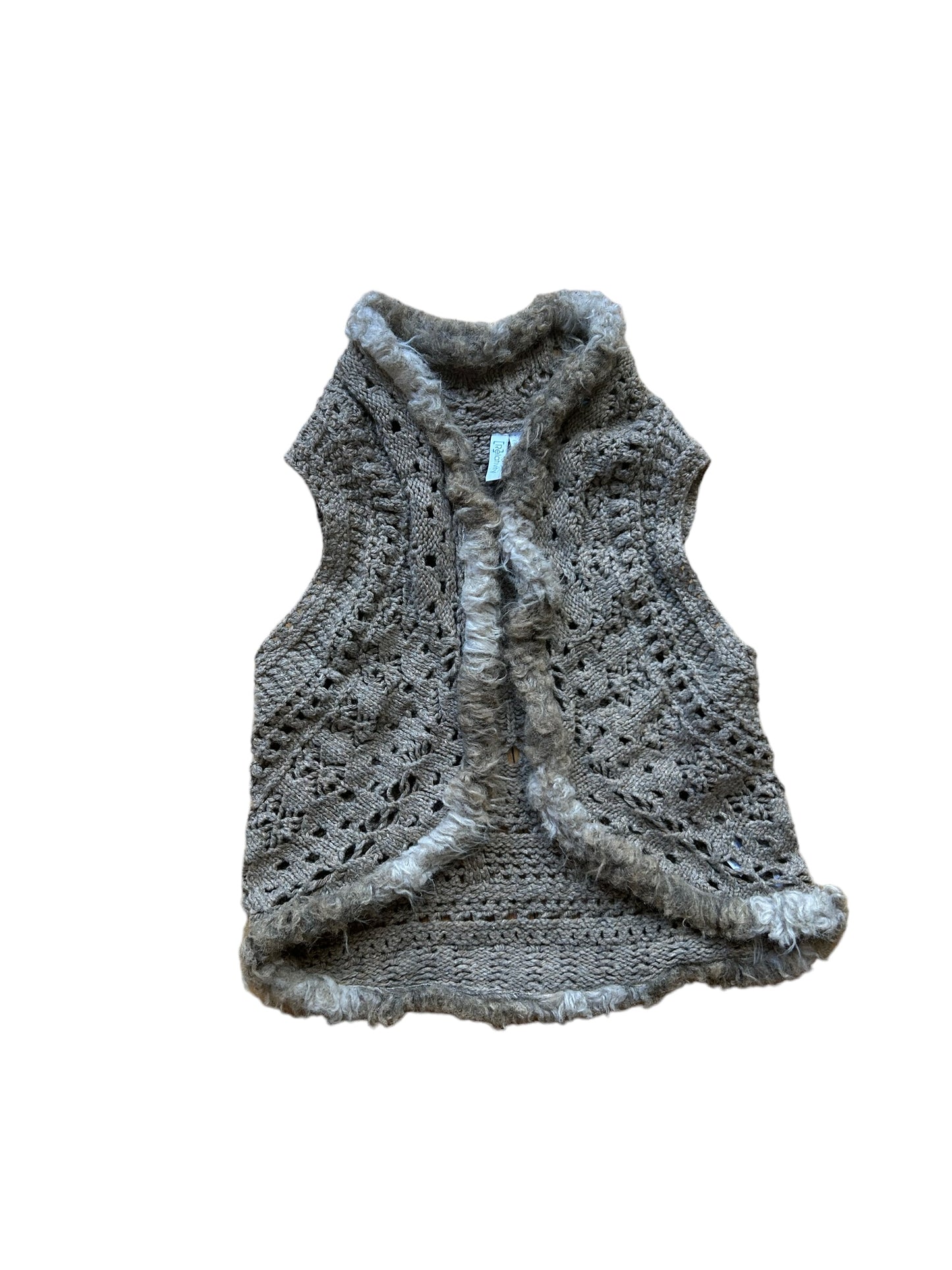 Light Patch Fur Vest