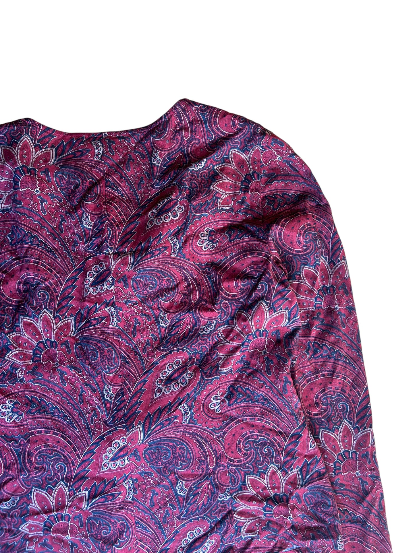 Red Floral Pattern Lemmie Shirt