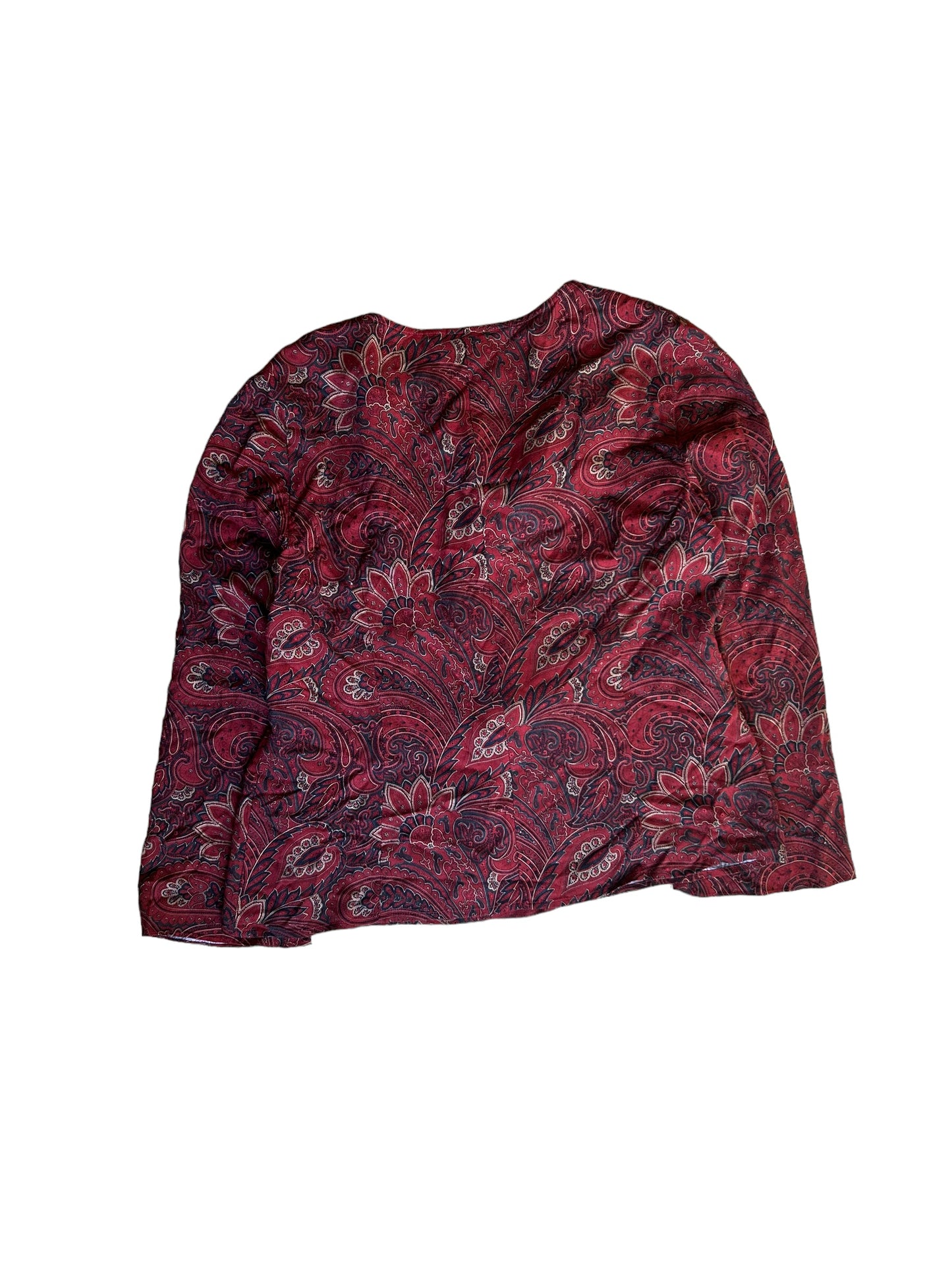 Red Floral Pattern Lemmie Shirt